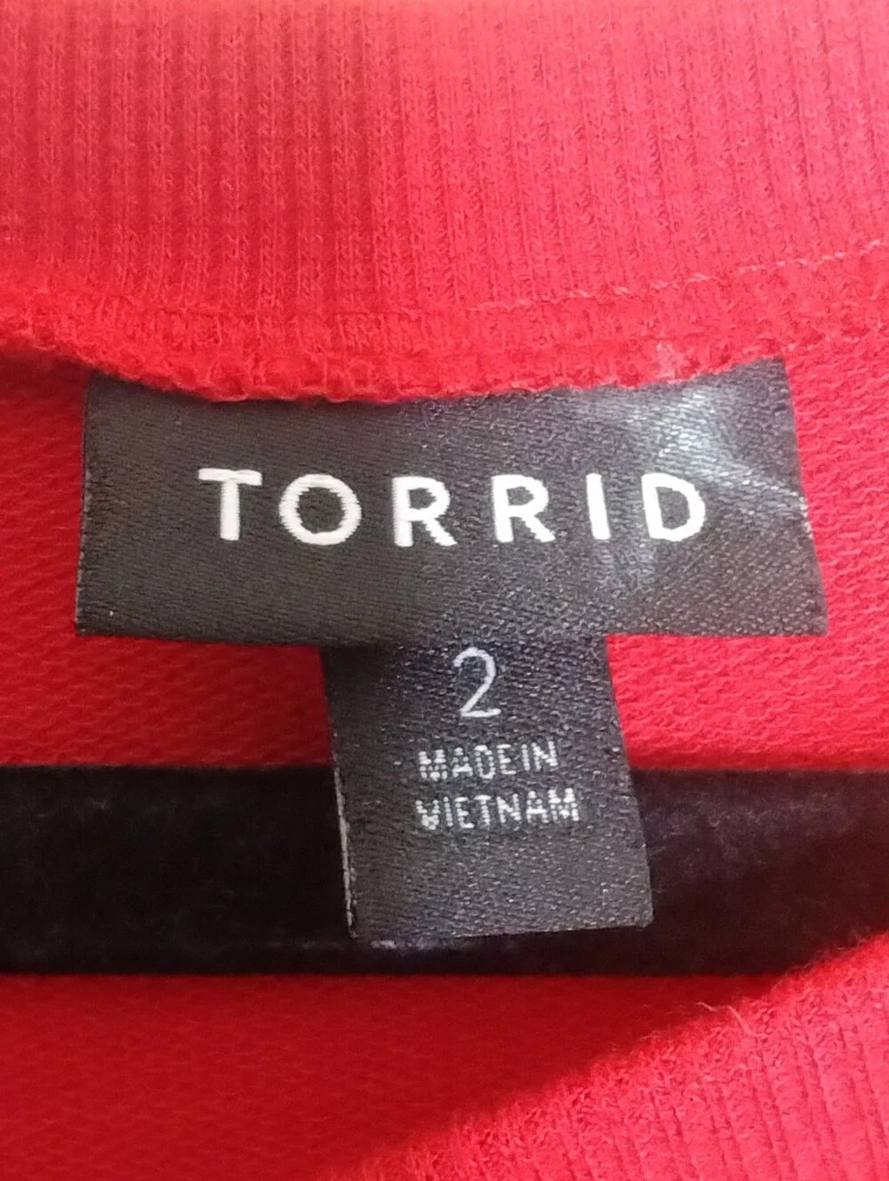 Torrid Flocked Heart & Mesh Short Sleeve Sweatshirt Plus Size 2X